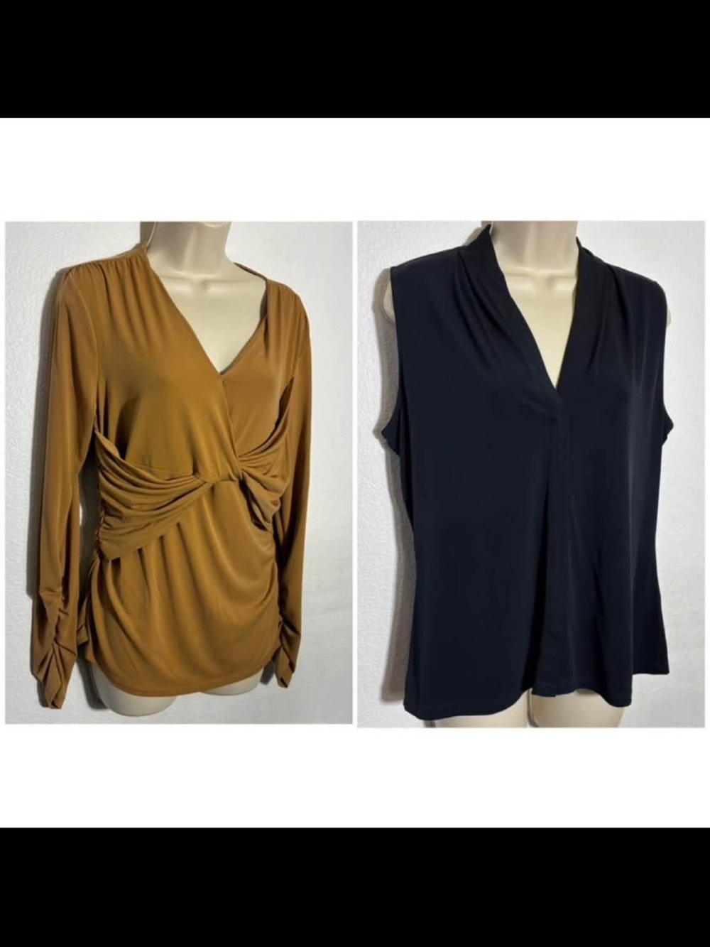 2 Calvin Klein Blouses size medium